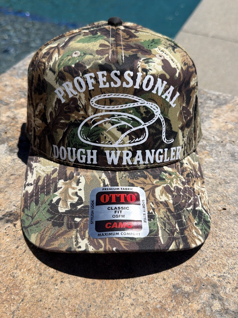 Professional Dough Wrangler" Trucker Hat